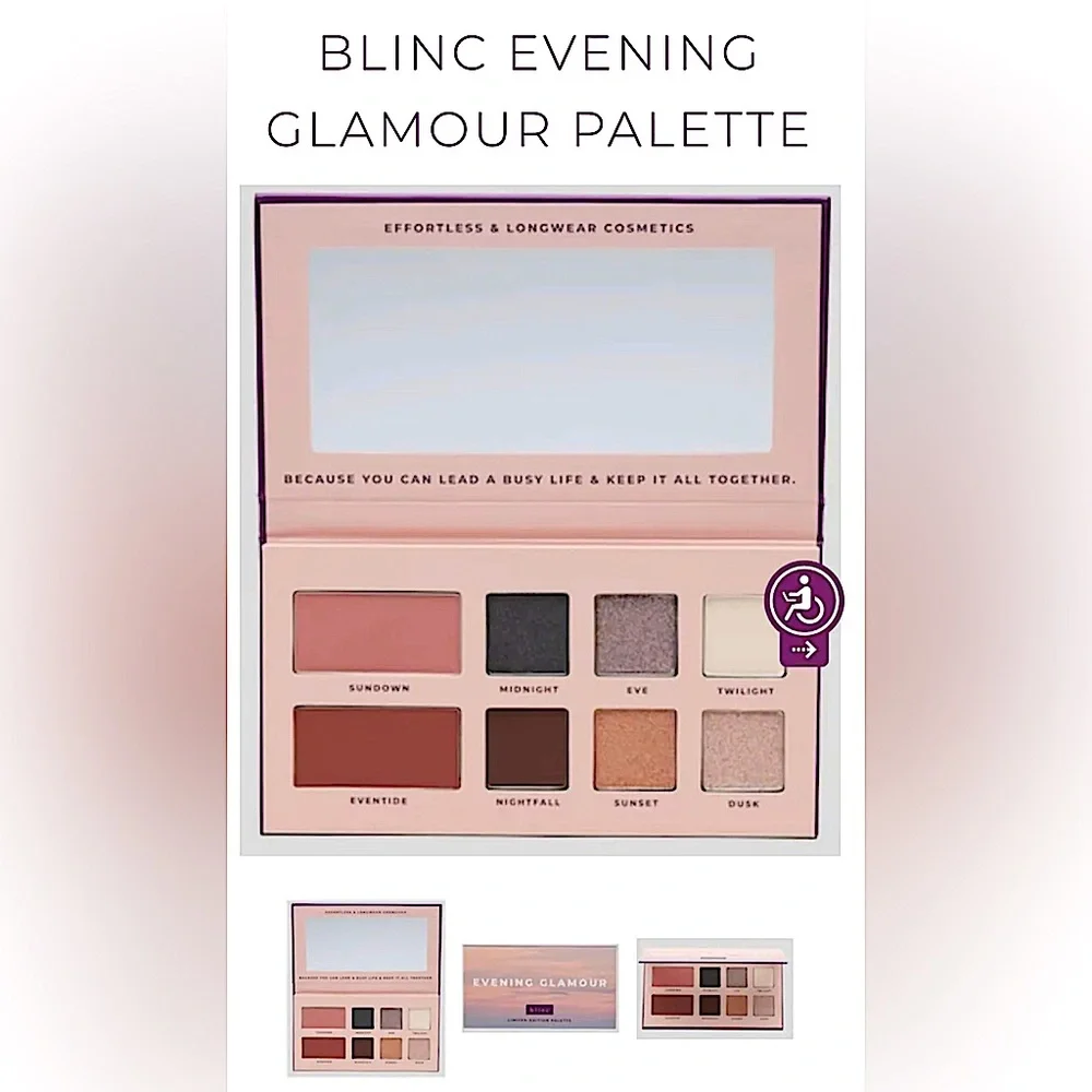 NEW: Blinc Evening Glamour Limited Edition Matte Shimmer Eyeshadow & Blush!